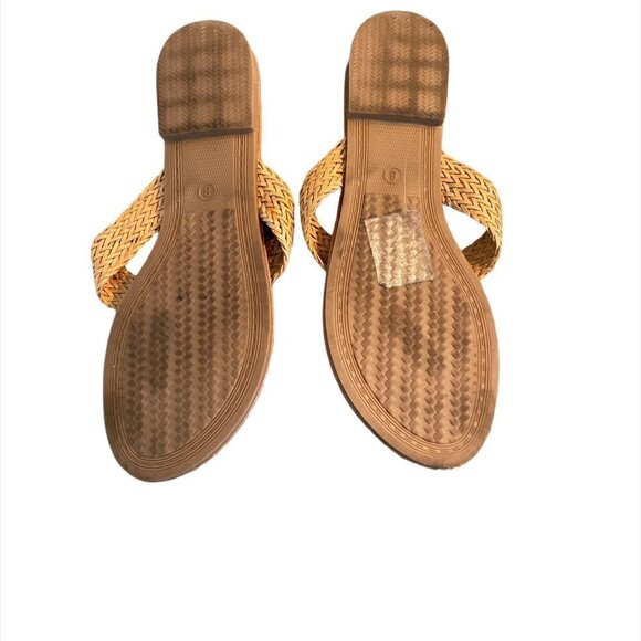 Capelli of New York Memory Foam Braided Sandals 8 - Picture 2 of 2